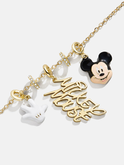 Disney Character 5 Charm Necklace - Mickey Mouse