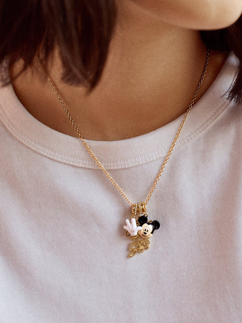 Disney Character 5 Charm Necklace - Mickey Mouse