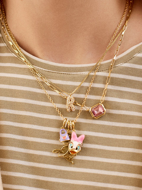 Disney Character 5 Charm Necklace - Daisy Duck