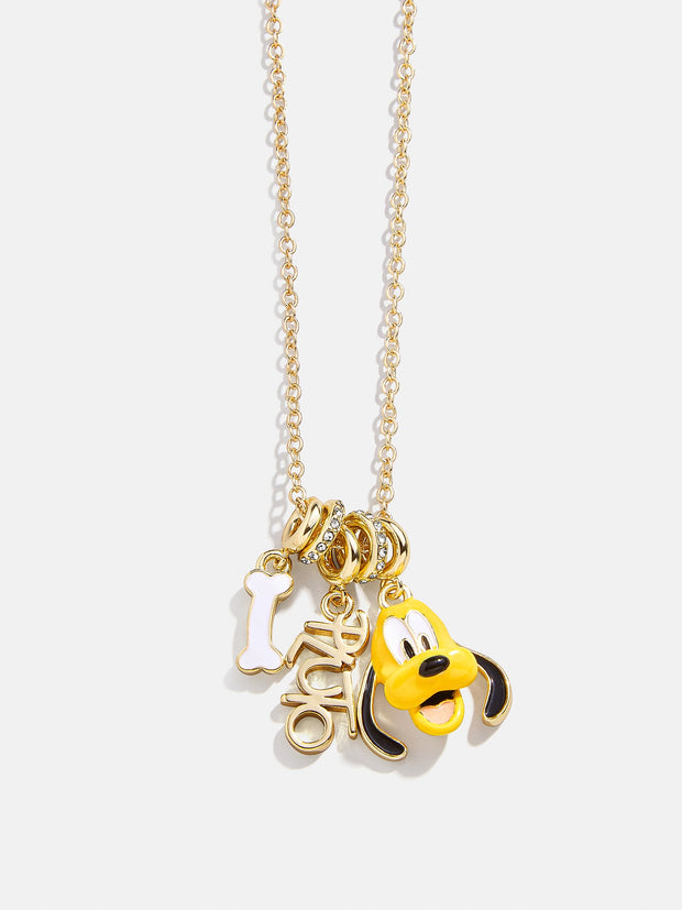 Disney Character 5 Charm Necklace - Pluto