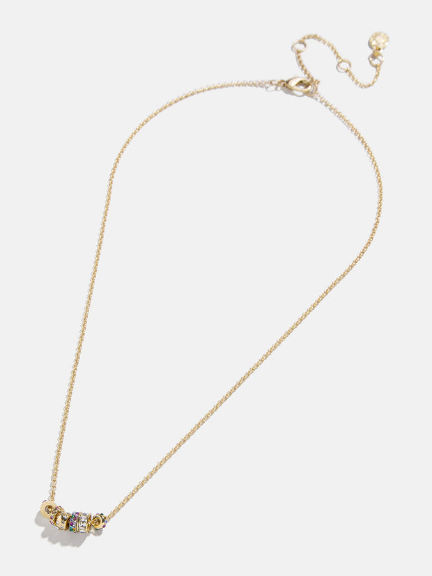 Renee Charm Necklace - Gold/Multi