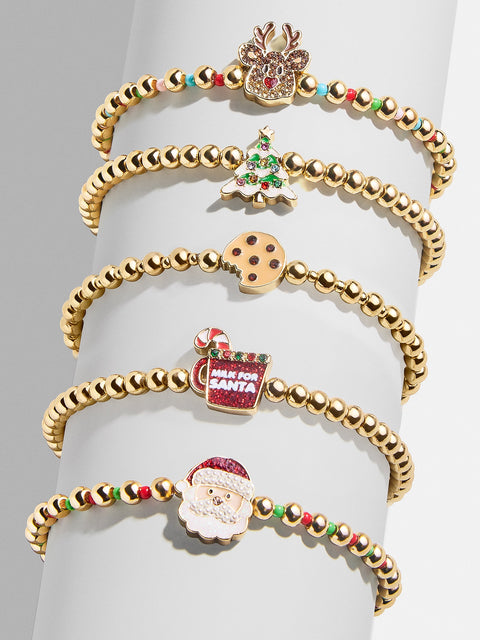 Holly Jolly Kids' Bracelet Set - Kids Holly Jolly Bracelet Set