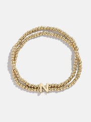 Ivy Initial Pisa Bracelet - Gold