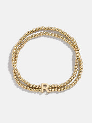 Ivy Initial Pisa Bracelet - Gold