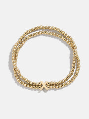 Ivy Initial Pisa Bracelet - Gold