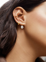 Monica 18K Gold Earrings - Gold