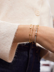 18K Gold Heart Bracelet - Heart