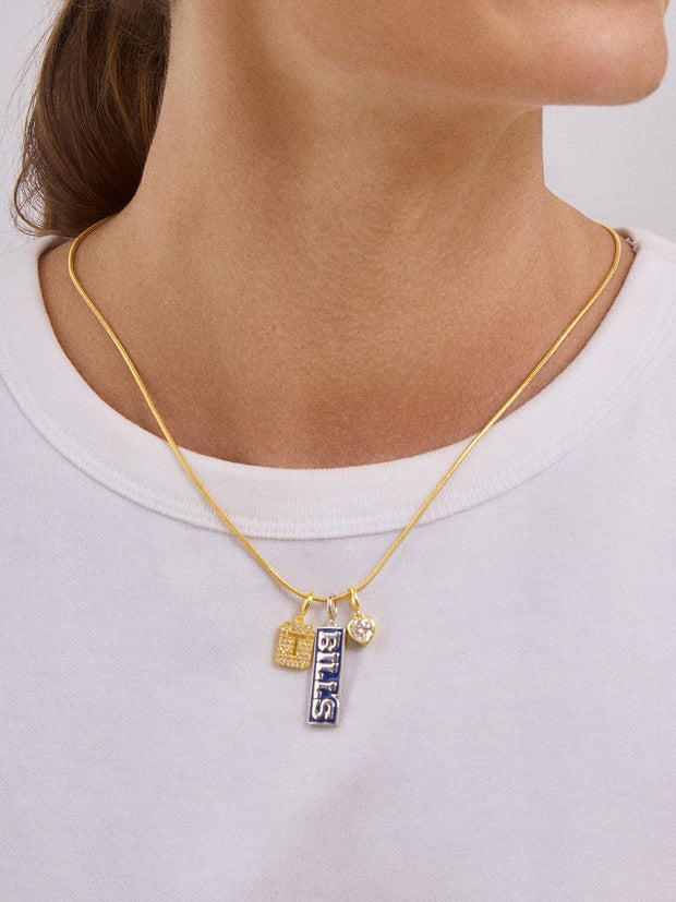 WEAR By Erin Andrews X BuableBar Buffalo Bills Cluster Charm - Buffalo Bills