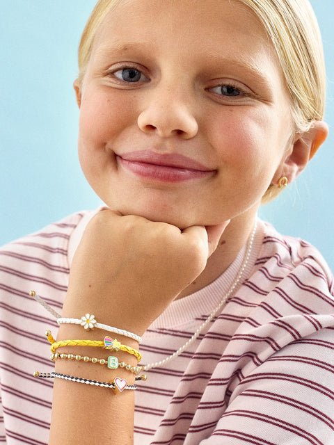 Somewhere Over The Rainbow Kids Bracelet Set - Rainbow Charm