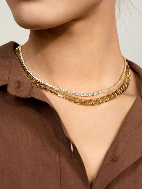 Michel Necklace - Gold