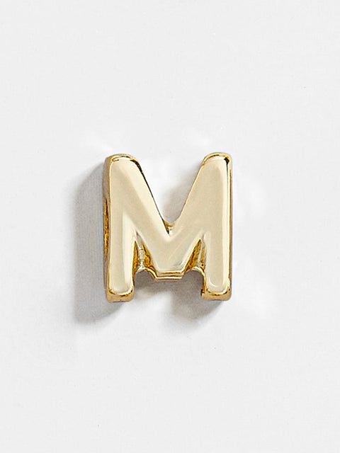 Gold Alpha Letter Bead - Gold