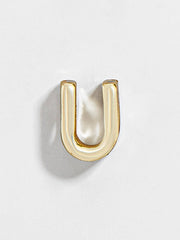 Gold Alpha Letter Bead - Gold