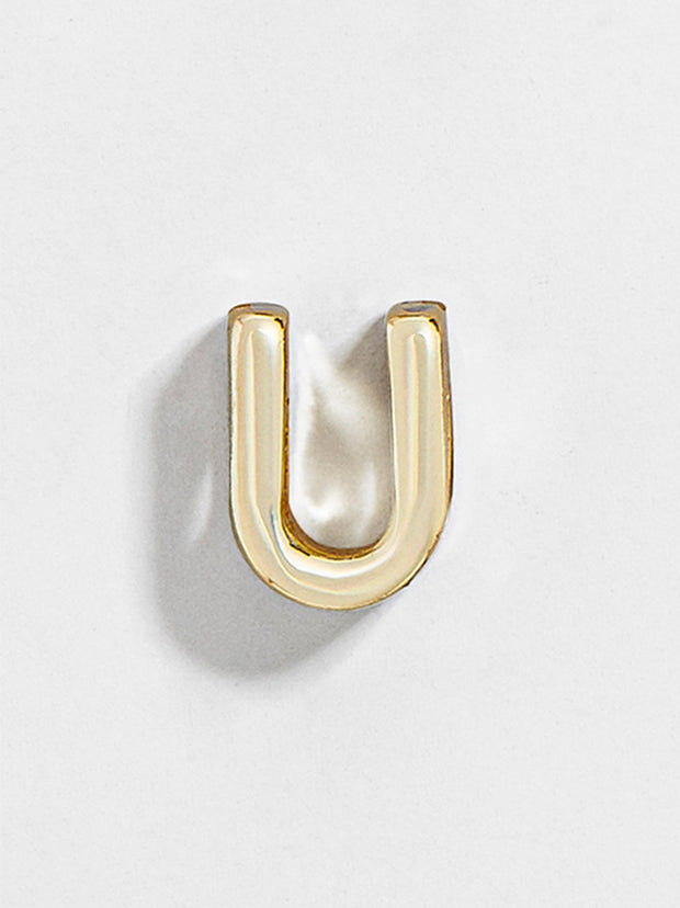 Gold Alpha Letter Bead - Gold