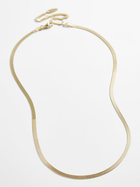 Mini Gia Necklace - 14K Gold Plated Sterling Silver