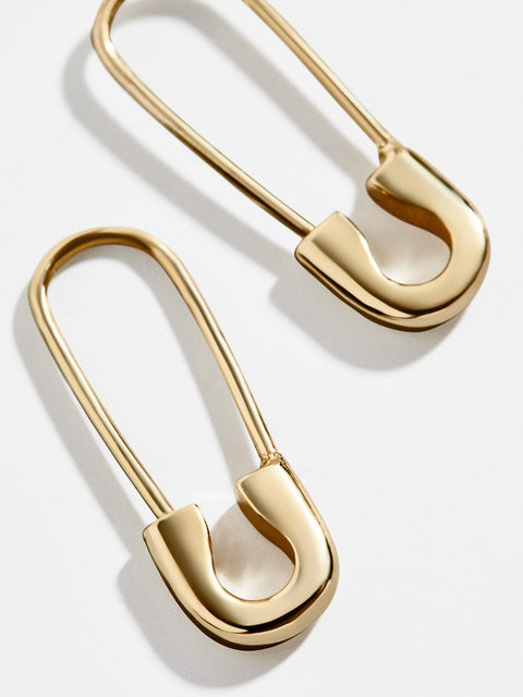 Mini Spillo 18K Gold Earrings - Gold