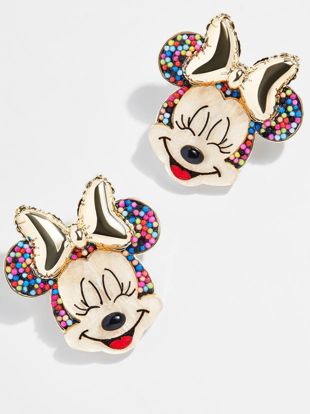 Minnie Mouse Disney Birthday Earrings - Multi