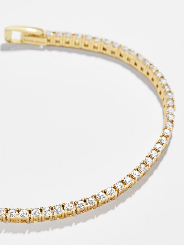 Bennett 18K Gold Tennis Bracelet - Standard