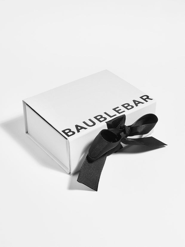 Small White Gift Box With Bow - Small Gift Box