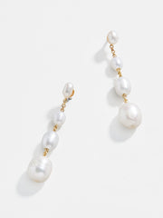 Francesca Earrings - White