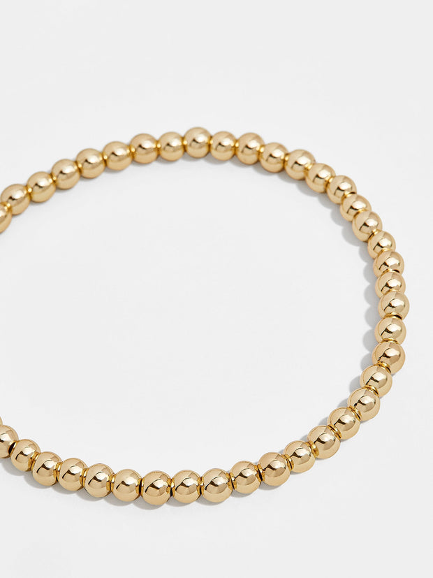 Gold Pisa Bracelet - 4mm