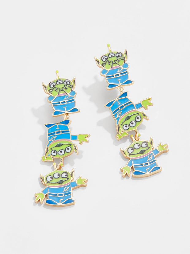 Toy Story disney Pixar Alien Earrings - Blue/Green