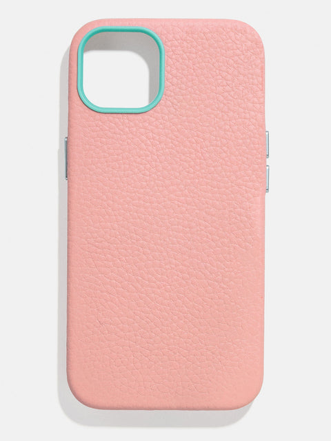 Leather Phone Case - Blush