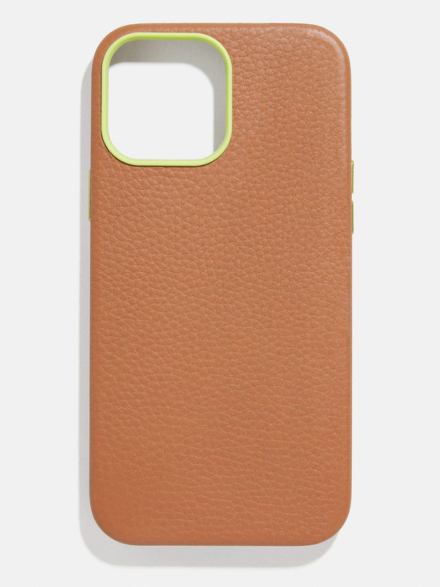 Leather Phone Case - Brown