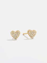 Adrianna 18K Gold Earrings - Clear