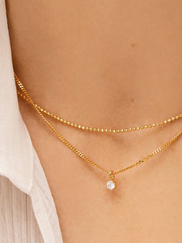 Victoria 18K Gold Necklace - Gold