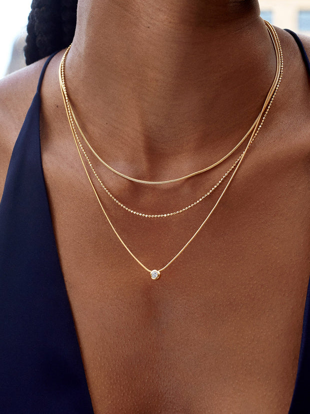 Kacy 18K Gold Necklace - Gold