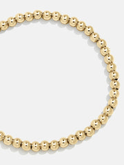 Gold Pisa Bracelet - 3mm