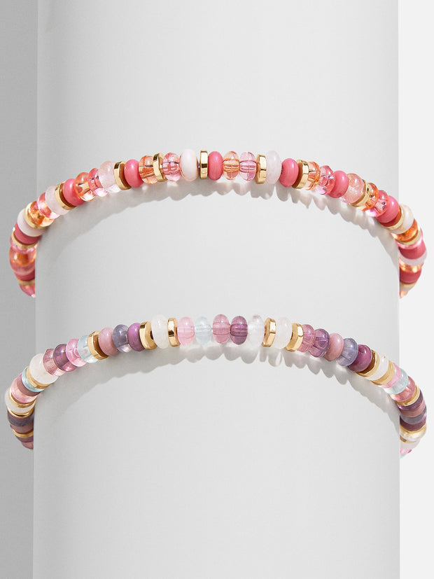 Gianna Semi-Precious Bracelet - Light Pink