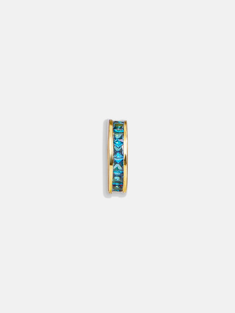 Birthstone Bead Charm - Blue Zircon