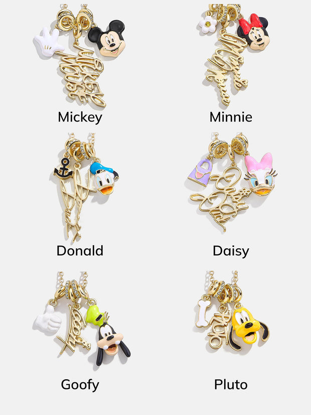 Disney Character 5 Charm Necklace - Donald Duck