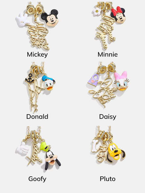 Disney Character 5 Charm Necklace - Daisy Duck