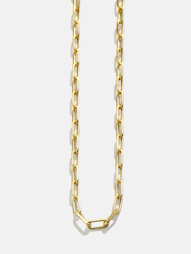 Cluster Charm Necklace Chain - Gold