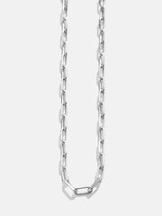 Cluster Charm Necklace Chain - Silver