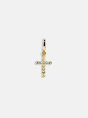 Faith Cluster Charm - Bezel Cross