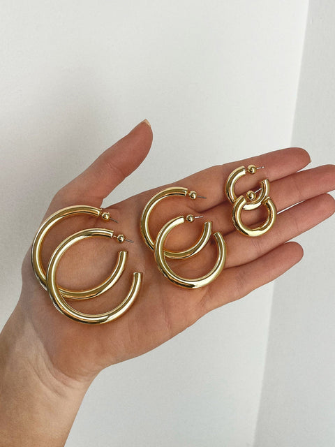 Dalilah Earrings - 37MM