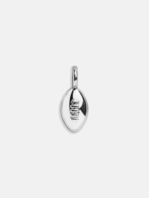 Sports Cluster Charm - Silver Football