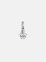 Hamsa Silver Cluster Charm - Hamsa