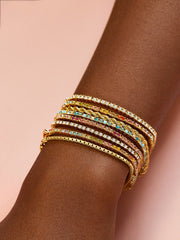 Bennett Tennis Bracelet - Multi