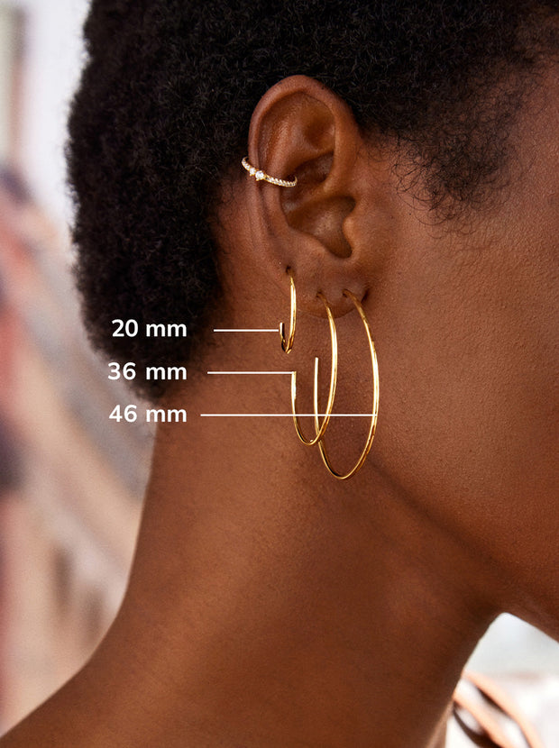 Dalilah Earrings - 46MM